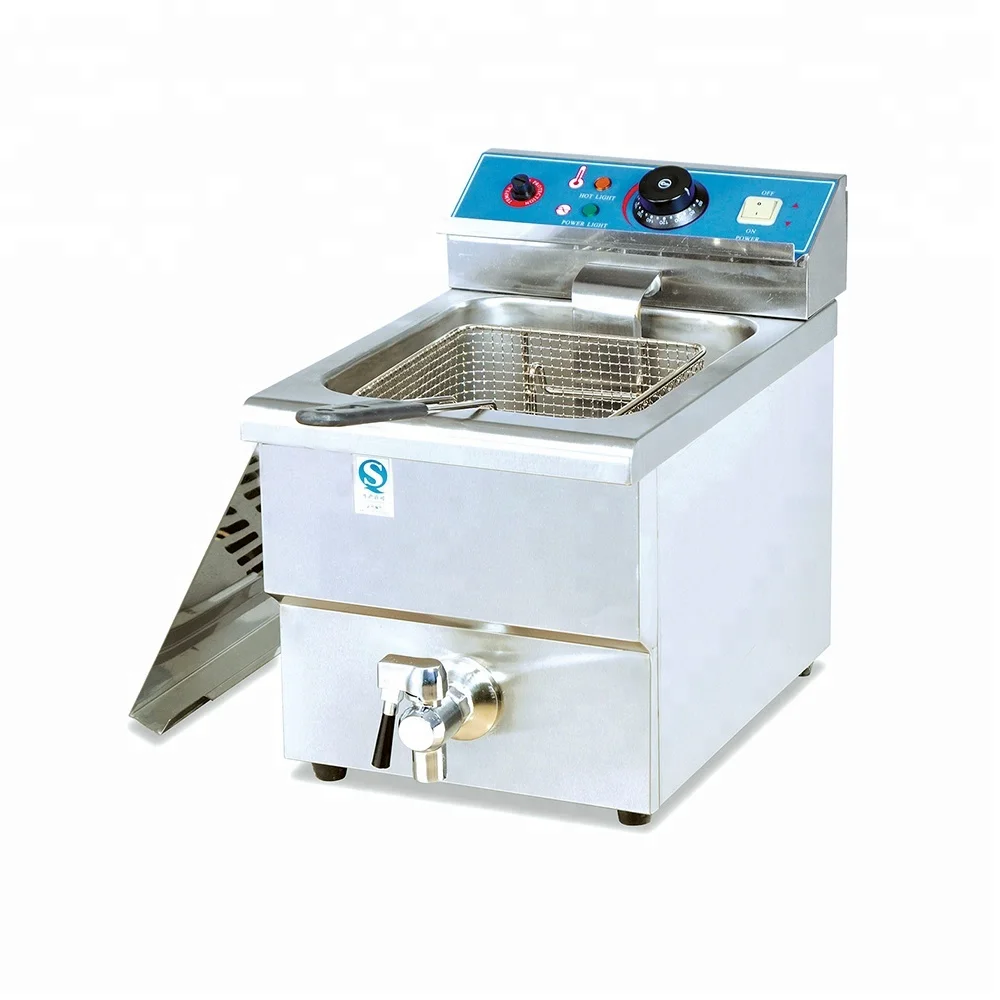 New Double Tank Commercial Electric Induction Deep Fryer In Fryer 30l Buy Dongguan