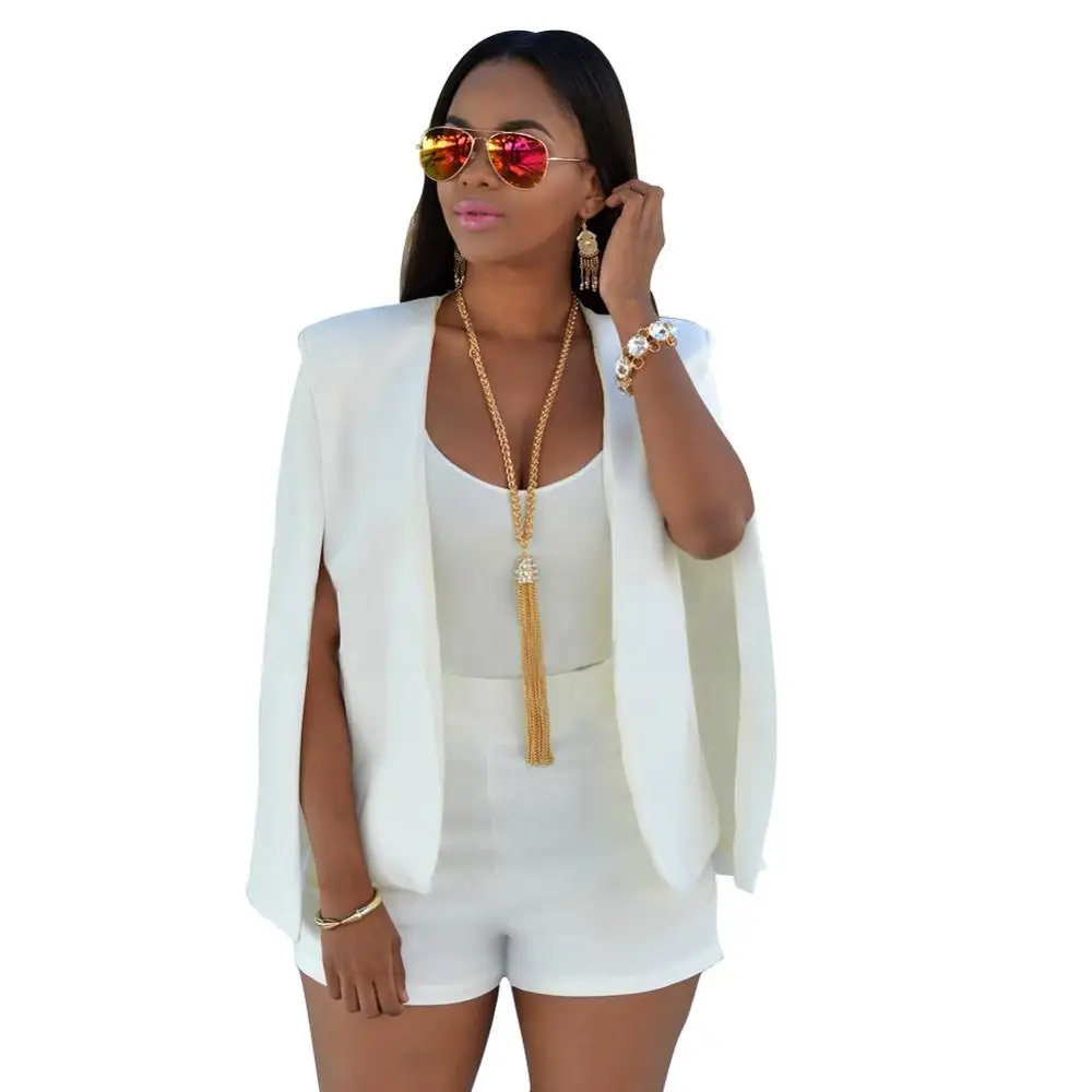 S~xl Fashion Cloak Cape Blazer Women 
