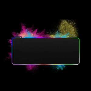 Rollable RGB LED Gaming Mouse Pad