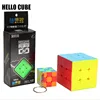 OEM magic cube puzzle toy luminous mini Keychain