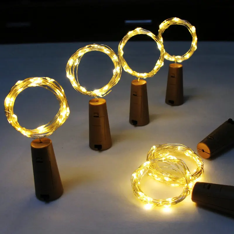 Waterproof led mini copper wire string lights with battery operated fairy light