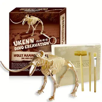 glow in the dark dinosaur excavation kit