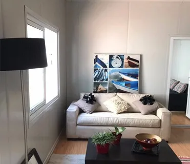 Usd 100 M2 Low Cost Prefab House Built On Concrete Floor With Two
