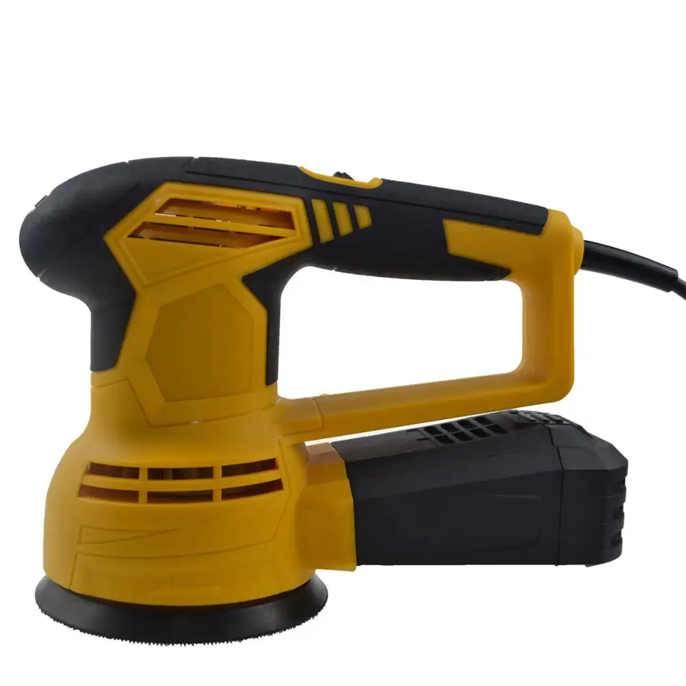 Low Vibration Low Noise Portable Hand Held Random Orbital Grinding