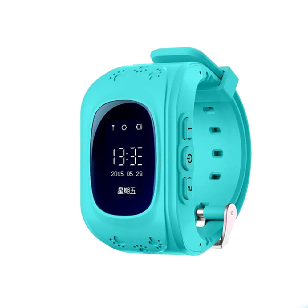 

Q50 Kids GSM Card SOS Call GPS Safety Tracker Wristwatch bluetooth Children watches Smart Watch Mobile Phones Android, Black;white;dark blue;blue;pink;green