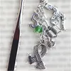 HP Slytherin Bookmark snake scarf book charm bookmark