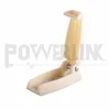 H50452 5 WHITE RV CAMPER MOTORHOME ROUNDED BAGGAGE DOOR CATCH