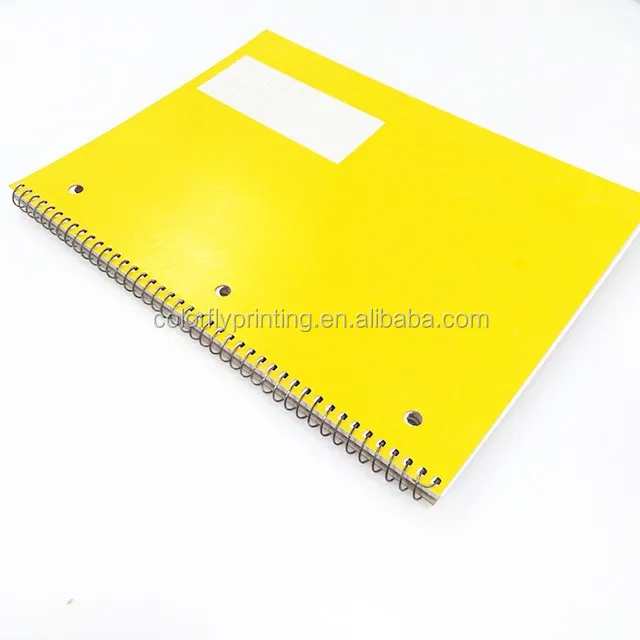 2022 Bulk Black Spiral Notebook Handmade Cheap 1 Subject Spiral