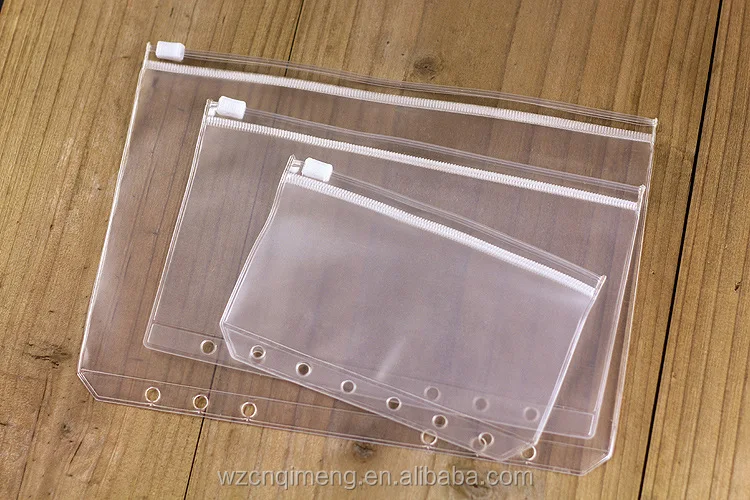 Best Selling A4 A5 Pvc Clear Booknote Packing Bag Transparent Frost ...