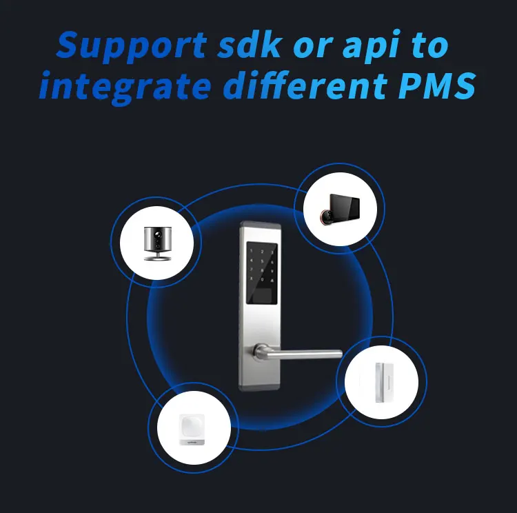 Security Electronic Door Lock APP WIFI Smart Touch Screen Lock Digital Code Keypad Deadbolt For Home Hotel Apartment - ANKUX.COM