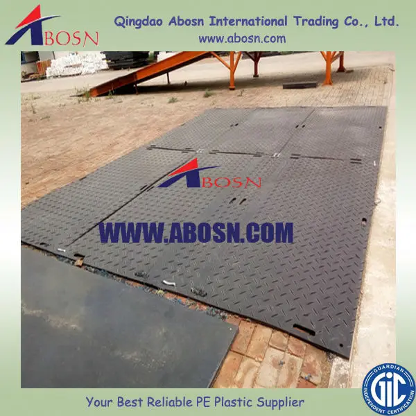 Plastic Ground Cover Mats Heavy Equipment Mud Mats Interlocking