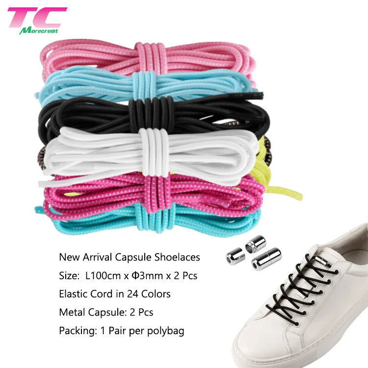 custom flat cotton laces with metal