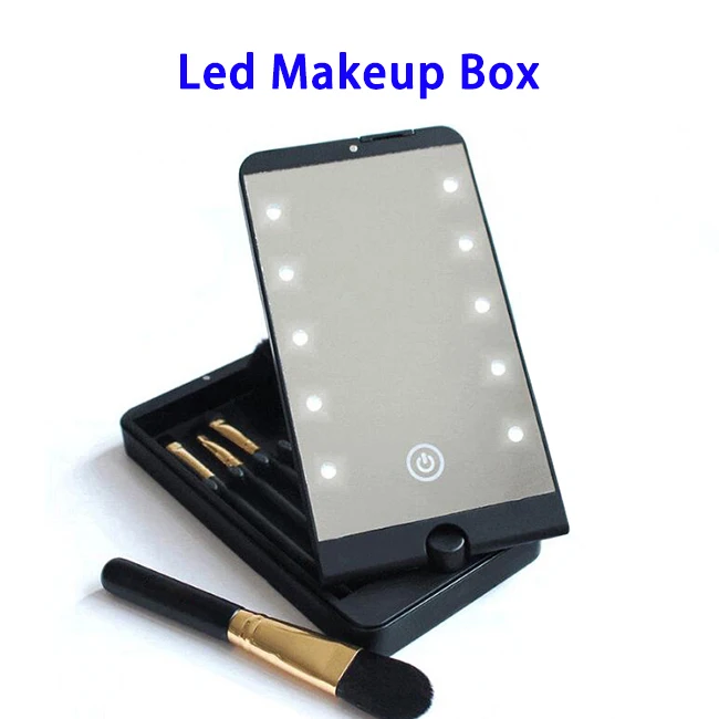 crazy superventas multifuncional con bateria rotacion de 360 grados luz led espejo de maquillaje buy led makeup mirror led mirror makeup makeup