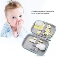 

Baby Care Kit, Baby Safety Products Healthcare Grooming Kit Manicure Essential Daily Care Tool for Toddler Infant