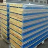 Insulated Grade-A fireproof l rock wool sandwich panels for garage, storage, plants