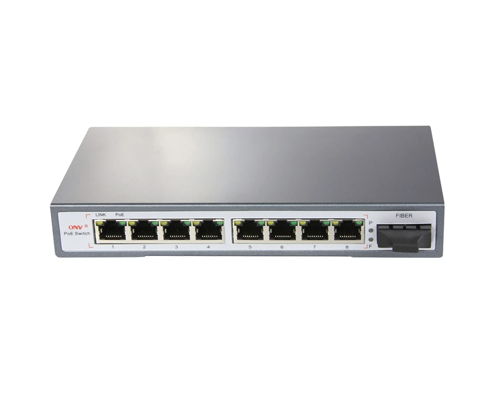 

ONV 9-Port 10/100M Fiber PoE Switch POE31008PF