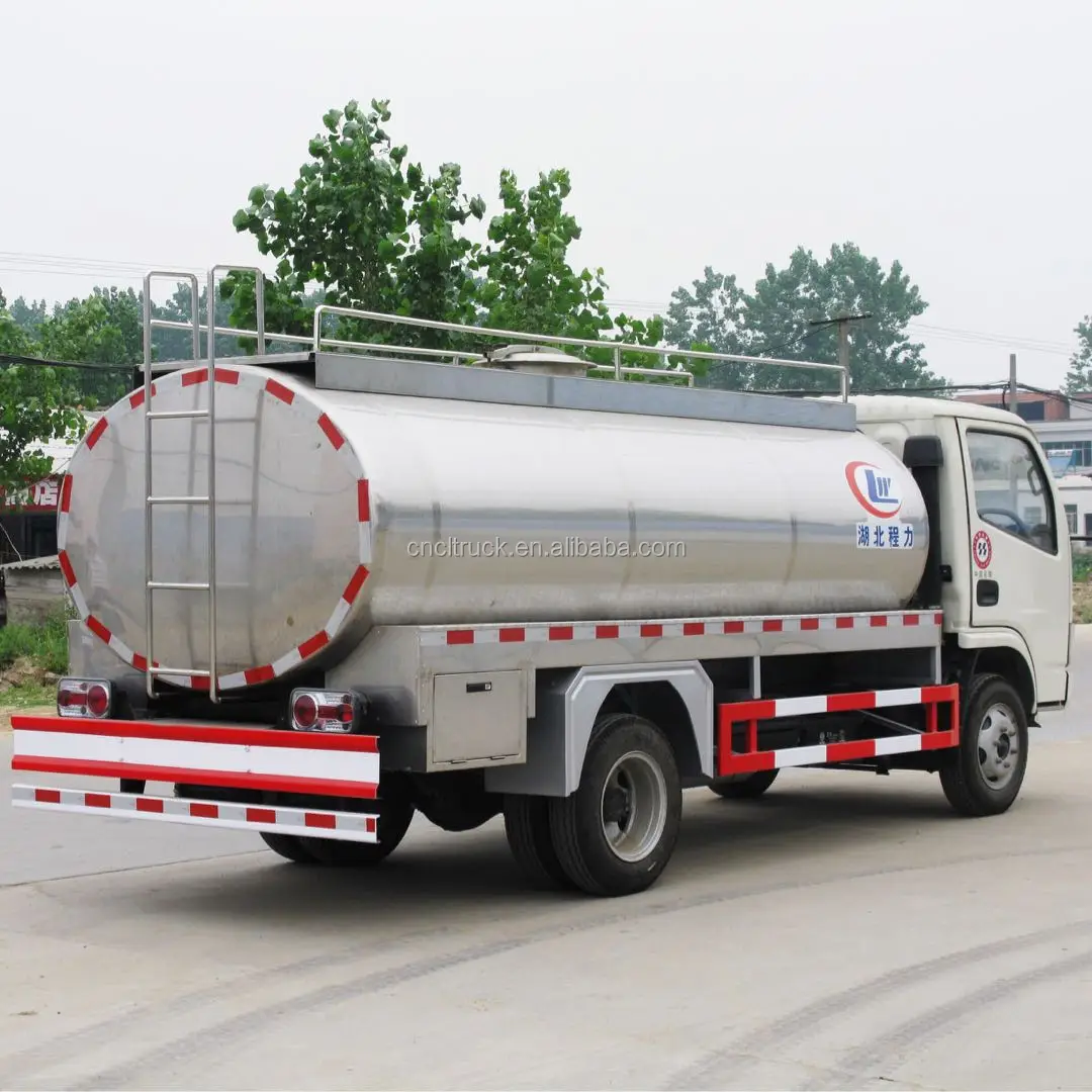 High Quality Dongfeng 5000l Milk Tank Truck For Sale In South Africa