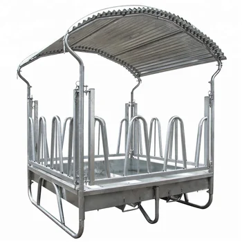 Luxury Customized Hot Dip Galvanised Hay Horse Farm Feeder With