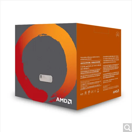 

AMD 5 1500X bulk processor quad-core 8 thread AM4 interface 3.5GHz boxed R5 1500X desktop host computer CPU processor