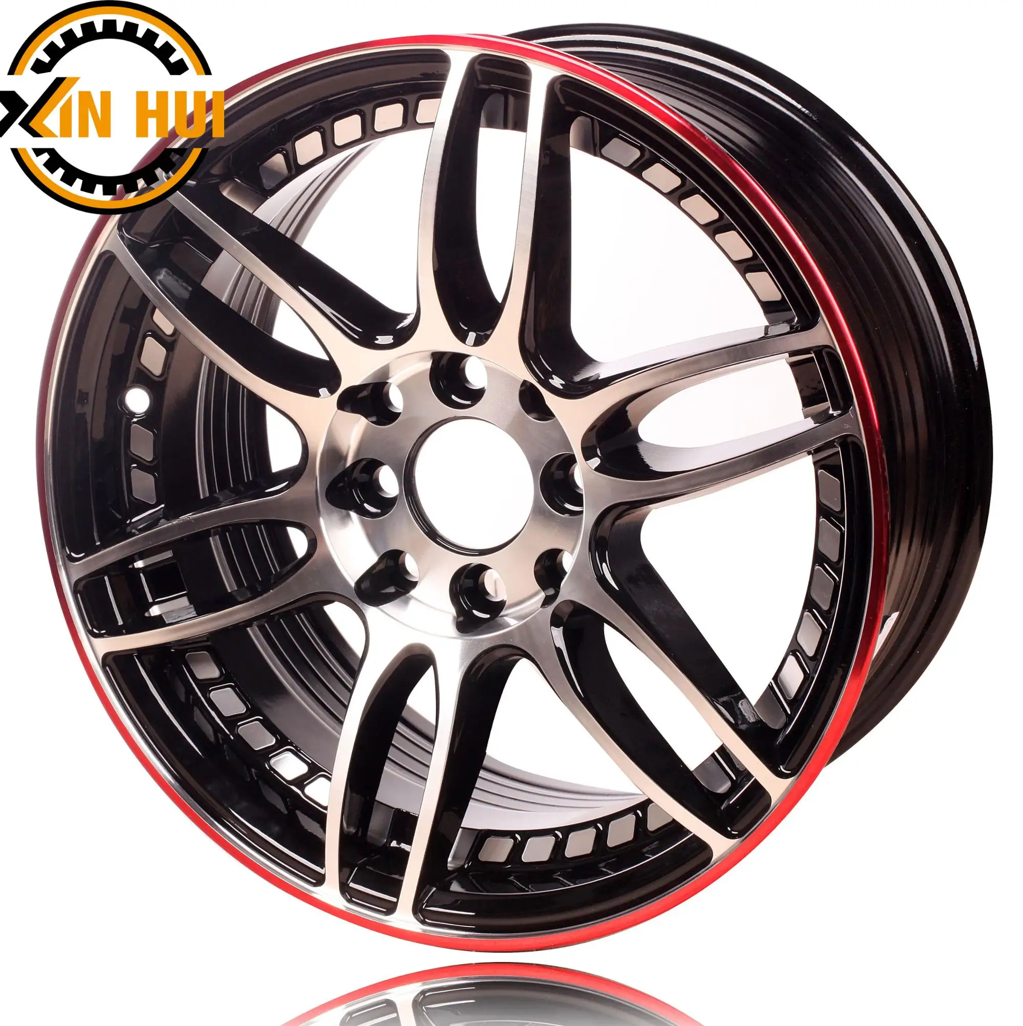 Car Rims Fit For 4x4 Light Truck Off Road Wheel Matte Black 8x100114.3