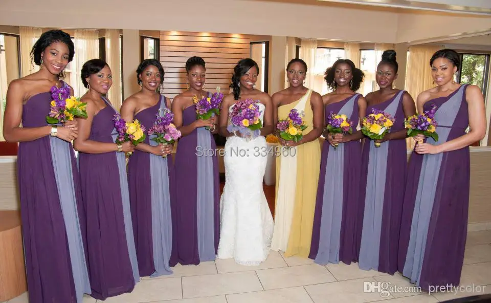 Multi Colored Bridesmaid Dresses Weddings Dresses
