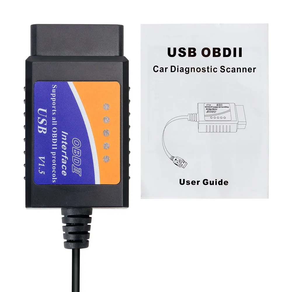 thumbnail image 2 of ELM327 V1.5 OBD2 Scanner WiFi PIC18F25K80 Lector De Códigos De Chip OBD 2 of 11