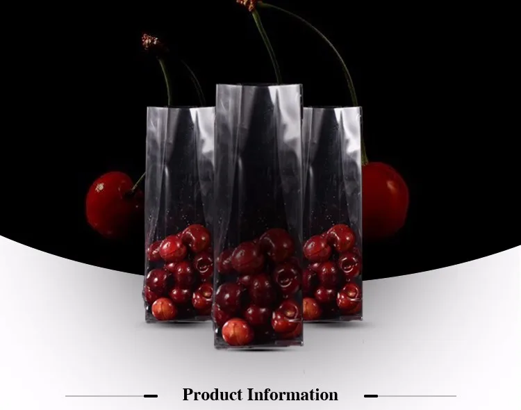 Rectangular High Quality Bopp Opp Gusset Block Square Bottom Bags