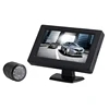 4.3 inch wide screen car rear view small size lcd monitor with 120 degree angle waterproof CCD IR camera
