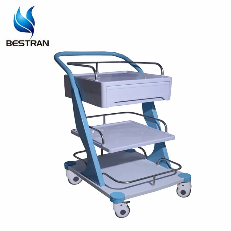 Bt Cy006 Hospital Medical Clinical Abs Plastic Therapy Trolley