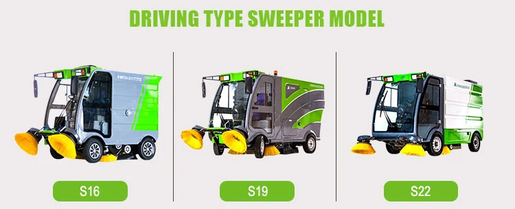 ART-S16  Electric Road Cleaning Machine Sweeper Truck EU certification  Anhui airuite