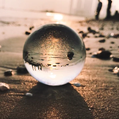 
High Quality K9 Crystal Ball Photography Shooting Transparent Miracle Glass Ball 