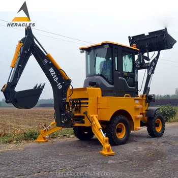 farm agricultural digger equipment hydraulic backhoe loader for