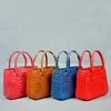 Custom make crocodile leather bag micro tote bag stylish leather purse