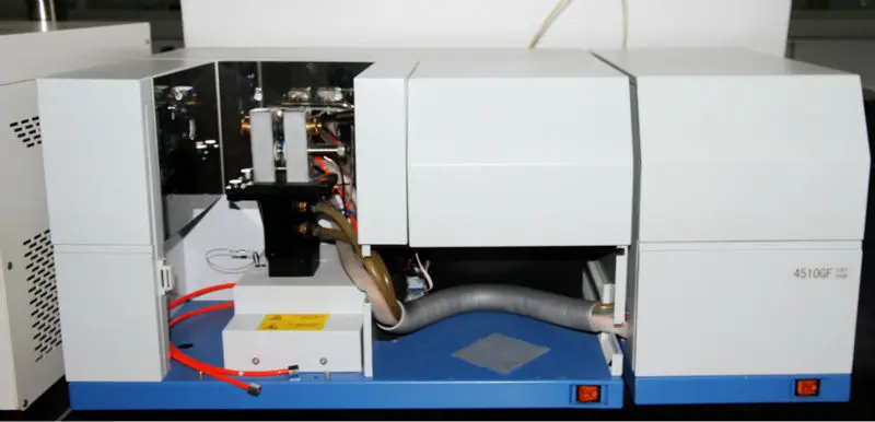 Espectrômetro de absorção atômico gfaas, forno de grafite 4530f ...