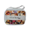 white zip and handle multi function travel cosmetic bag XYL-V-C041