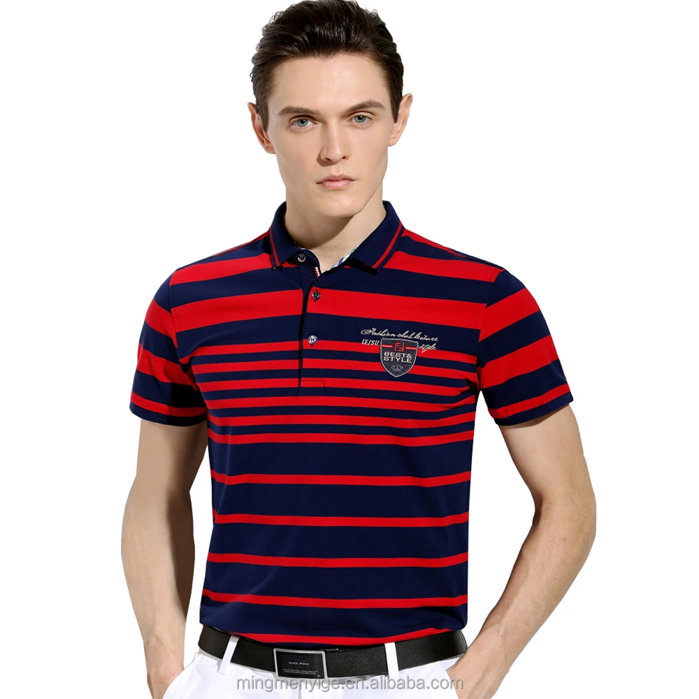 Custom Wholesale 100% Cotton Yarn Dyed Bulk Plain Mens Red T Shirt