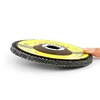 Aluminum oxide flap discs quick change and safety fiber disc
