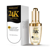 

Private label Organic Hyaluronic acid Skin Firming and Anti Aging 24k Gold Serum for face