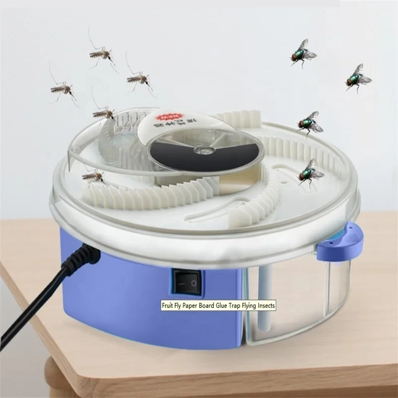 

hot selling New Electric Fly Trap Device With Trapping Food Pest Control Electric Anti Fly Killer Trap