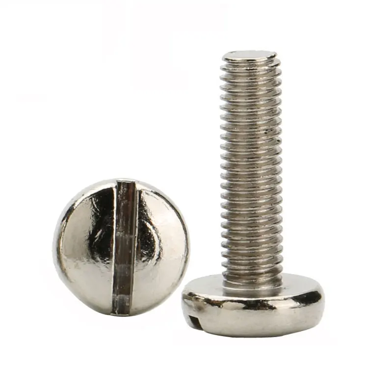 
Slotted Pan Head Machine Screw Slot Pan Head Screws 