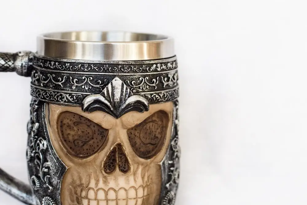 Metal Custom Design 3D Mug , Stainless Steel Coffee Mug For Office/Household