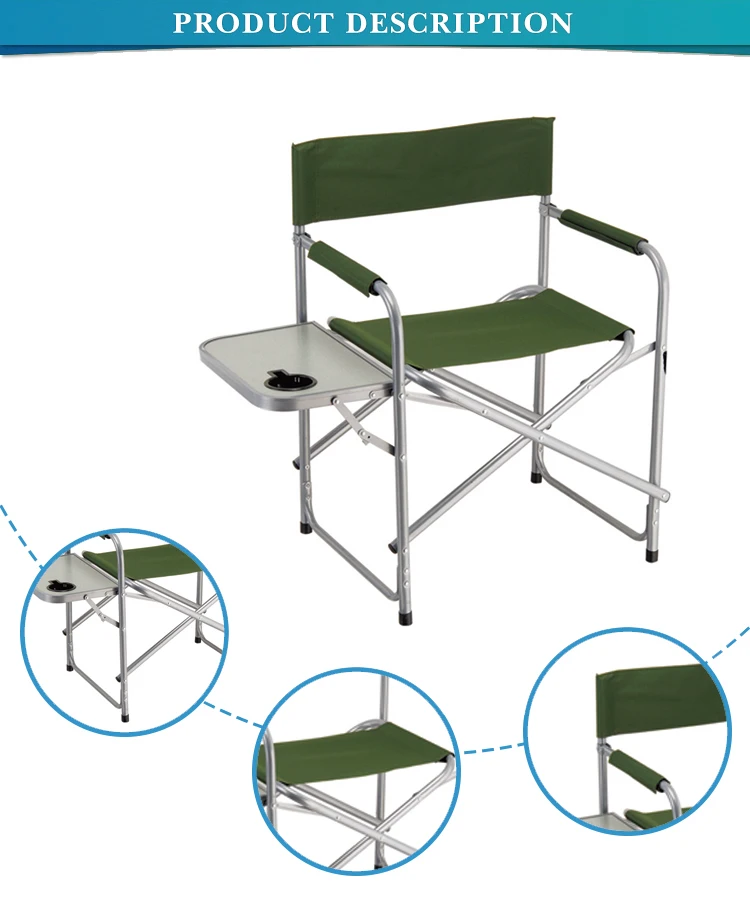 High Directors Chairs Steel Luxury Wholesale Outdoor Movie Fishing