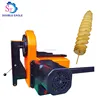 Electric potato spiral slicer cutter/automatic rotary potato tower machine/portable small carrot potato spiral cutting machine