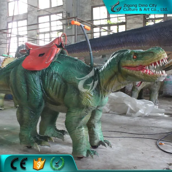 Large Mechanical Animal Dinosaur Walking Ride for Adults