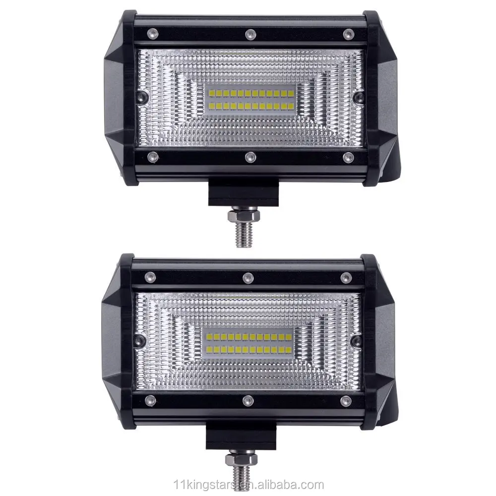 

Yosovlamp Car Truck Driving Strobe 5.2 INCH 36w LED Work Light Bar 36W 72W white 6000K amber 3000K LED Work Light