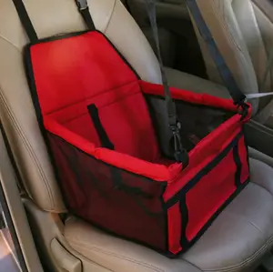 Customized LOGO Travel Pet Bed Durable Pet Car Bed Waterproof Pet Car Seat for Dogs Cats Puppy