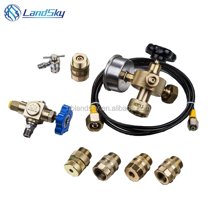 Landsky Hydraulic Bladder Accumulator Precharge Pressure Setting