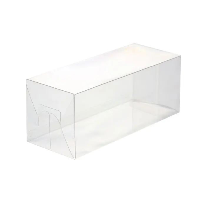 Customized Flower Tool 12x12x12 Clear Plastic Cube Packaging Boxes 