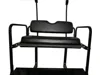 Rear Golf Cart High Quality Flip-flop Black Sear Kit for Club Car Precedent 4 Person Golf Cart