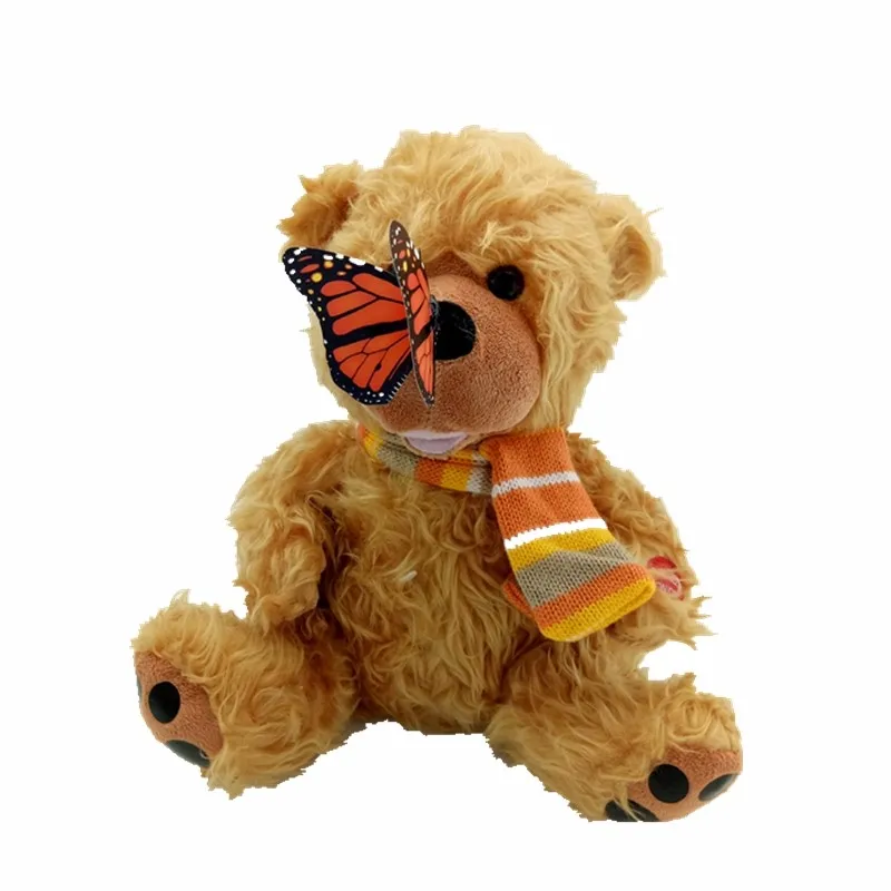 teddy bear with butterfly